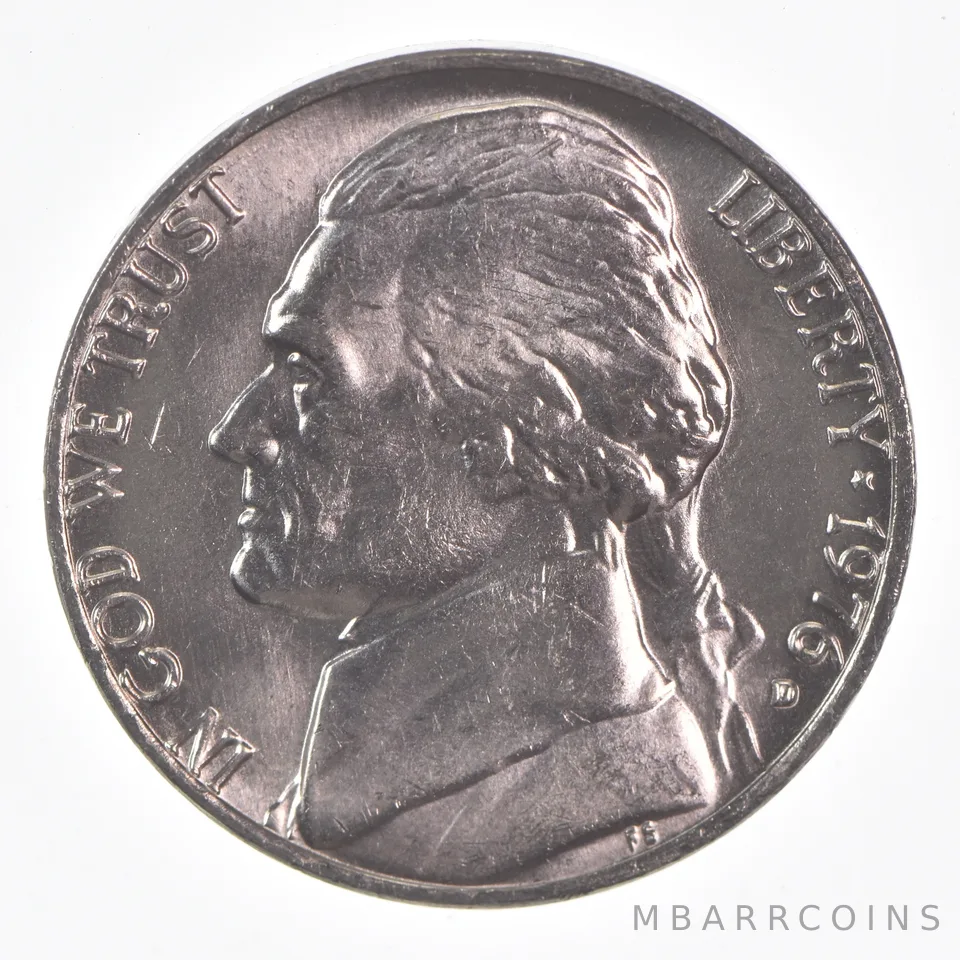 1976-D Jefferson Nickel Unc