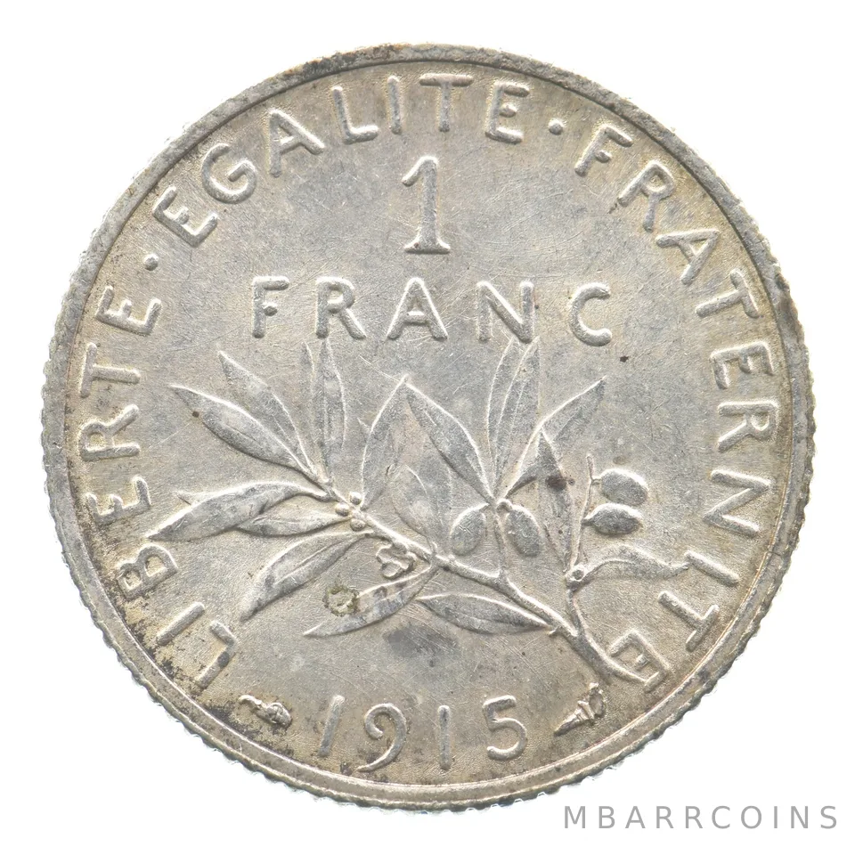 1915 France 1 Franc *6524