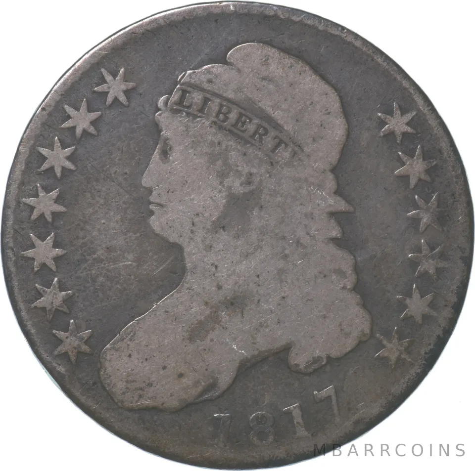 1817 Capped Bust Half Dollar a8325