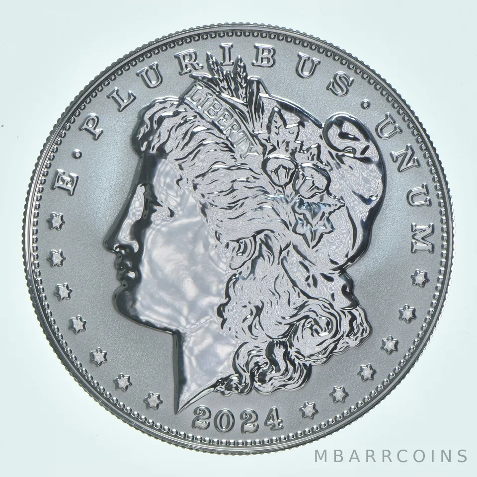 2024-S Morgan Silver Dollar Reverse Proof .999 Silver