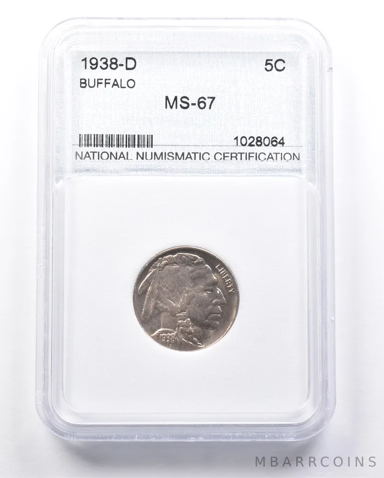 1938-D Indian Head Buffalo Nickel *6550