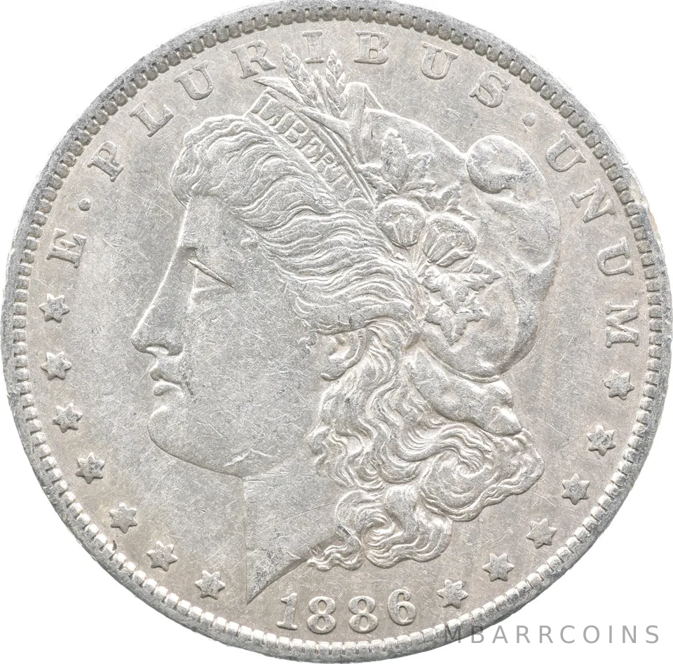 1886-O Morgan Silver Dollar *5190