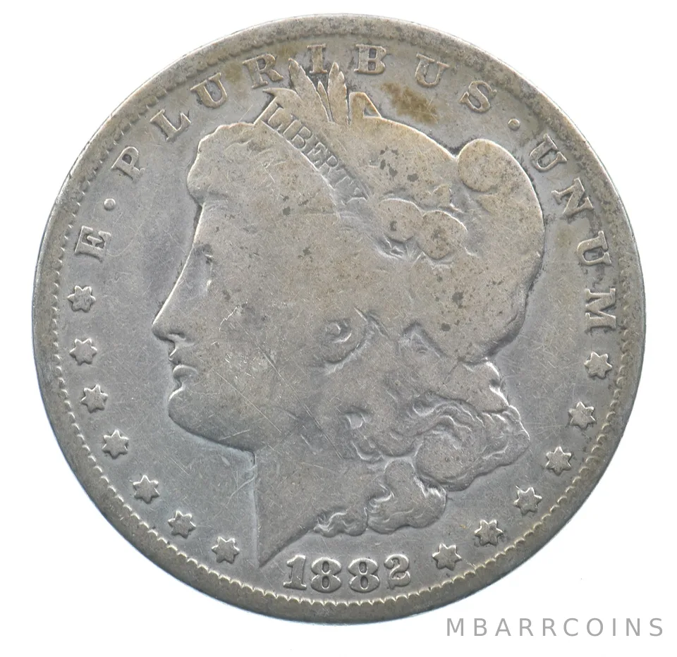 Early - 1882-O Morgan Silver Dollar - 90% US Coin *910