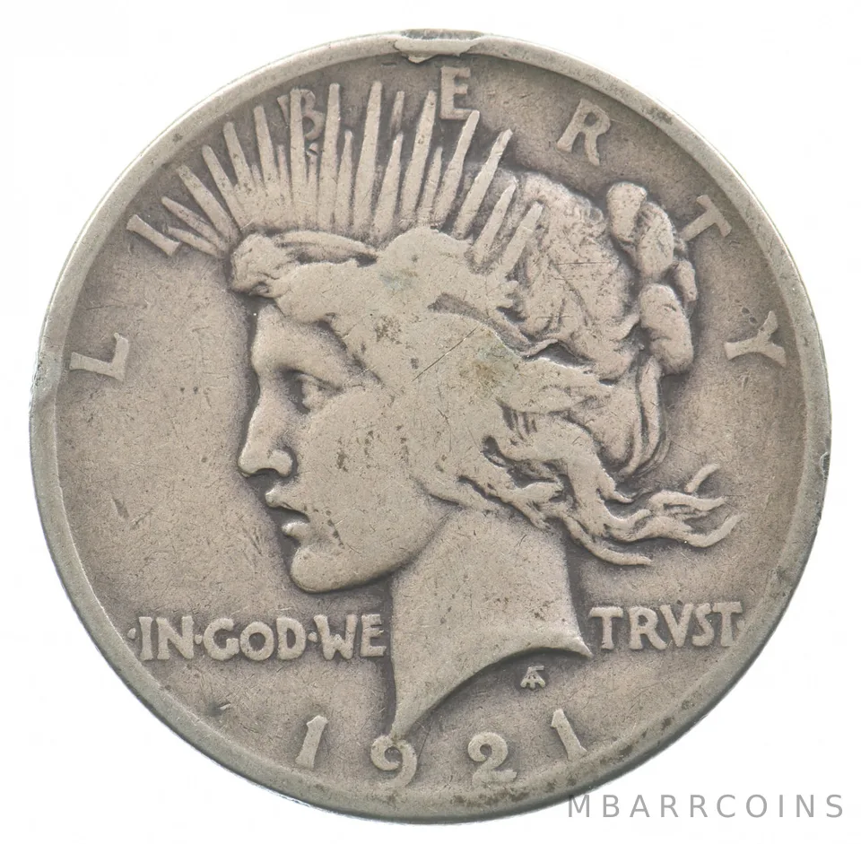 1921 Peace Silver Dollar High Relief *4845