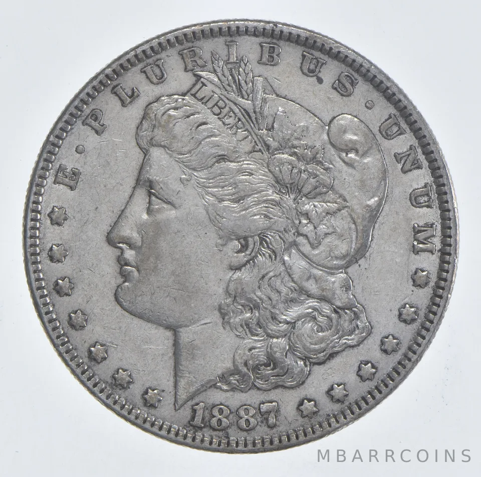 1887 Morgan Silver Dollar Estate Coin Collection *223