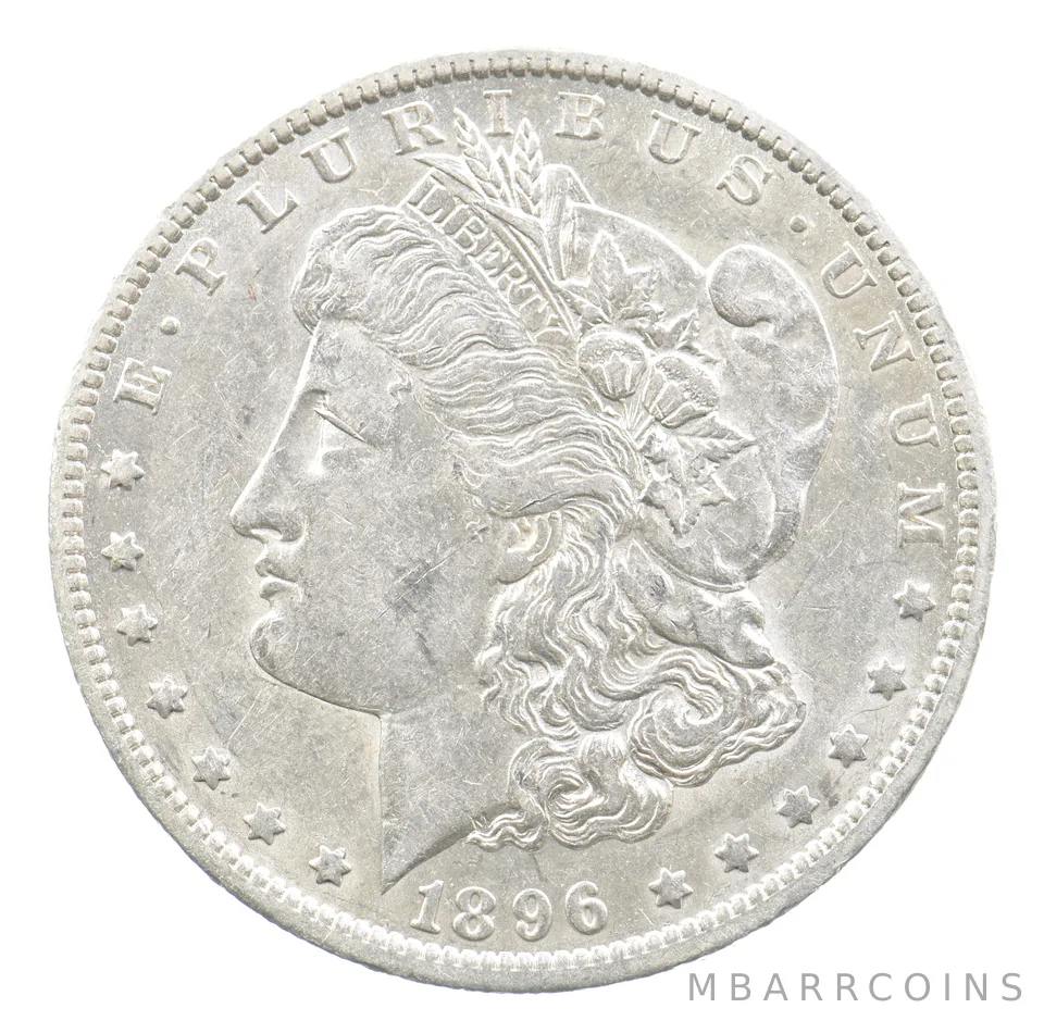 1896-O Morgan Silver Dollar *1838