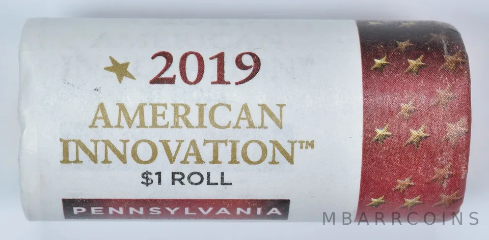 2019-D Innovation Dollar Pennsylvania $25 US Mint BU Uncirculated