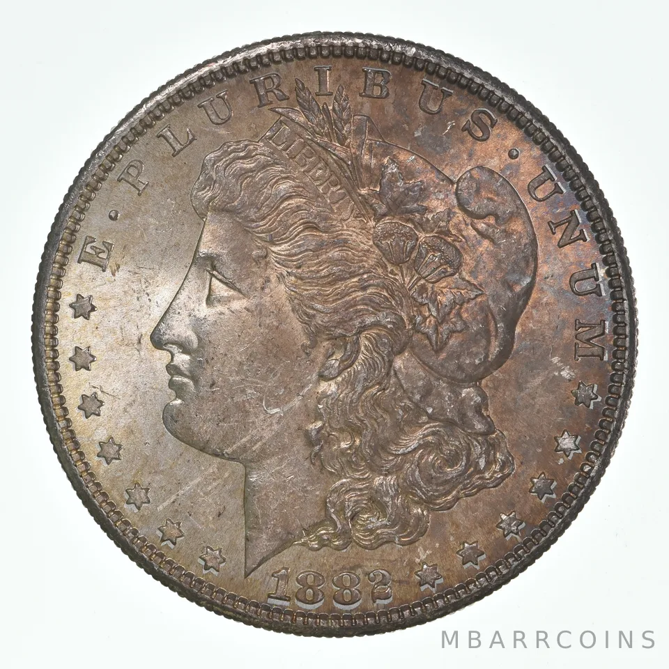 1882-S Morgan Silver Dollar - Great Tone a2508