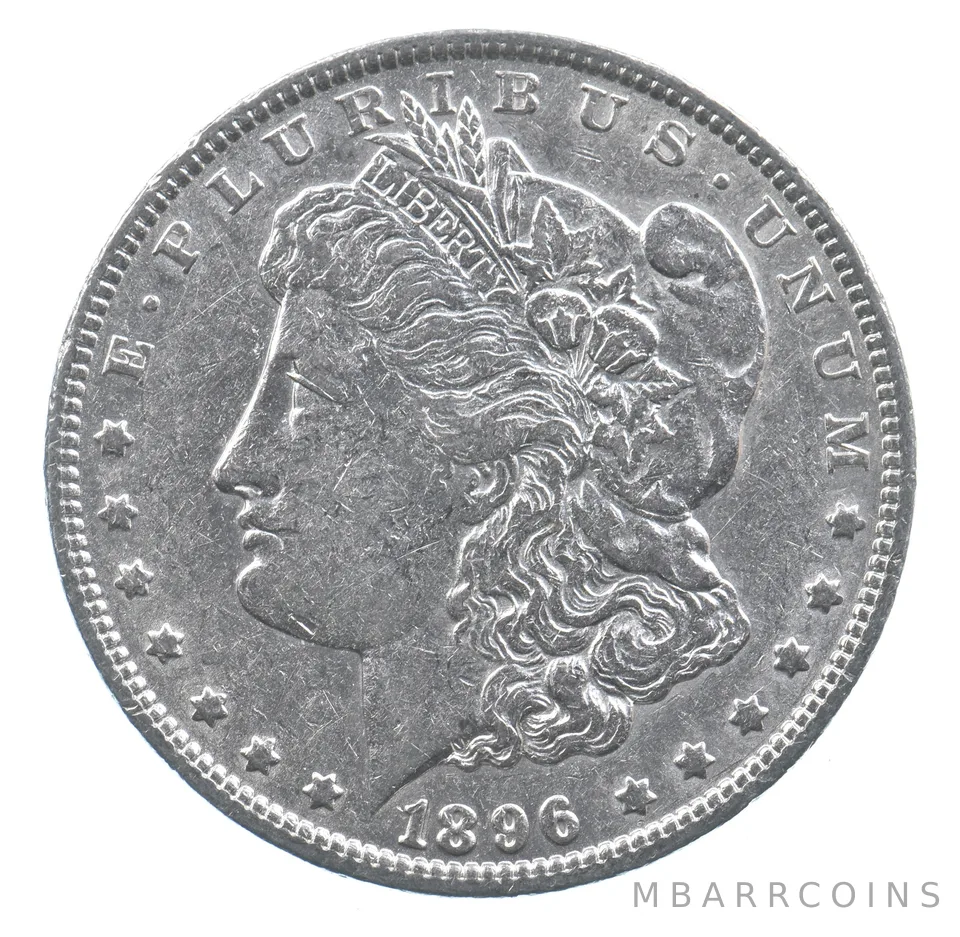 Better 1896 Morgan Silver Dollar - 90% US Coin - Nice Coin *666