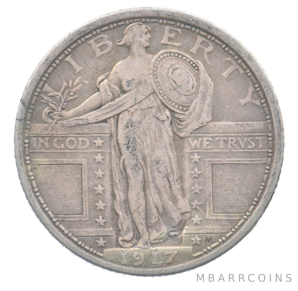 1917 Standing Liberty Quarter *2580