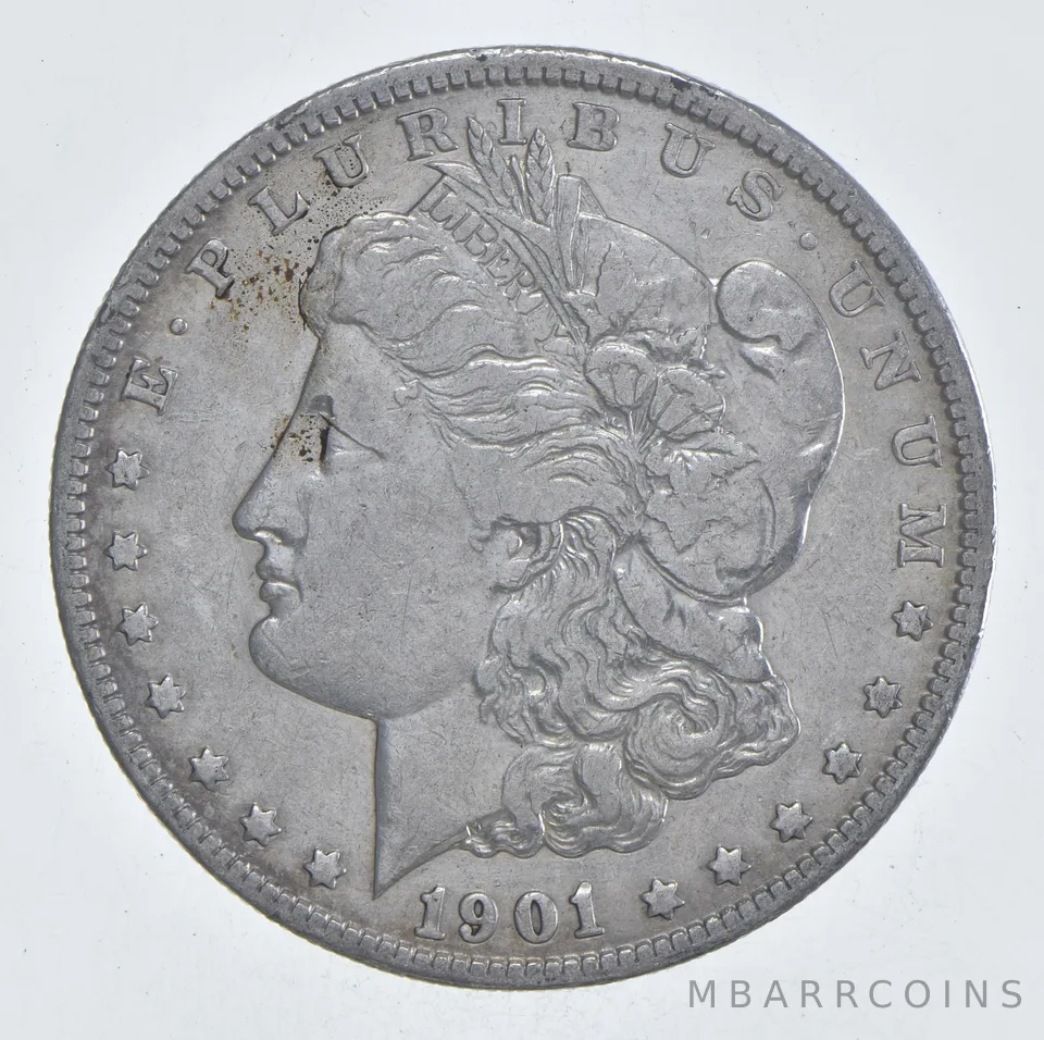 Early - 1901-O Morgan Silver Dollar - 90% US Coin *946