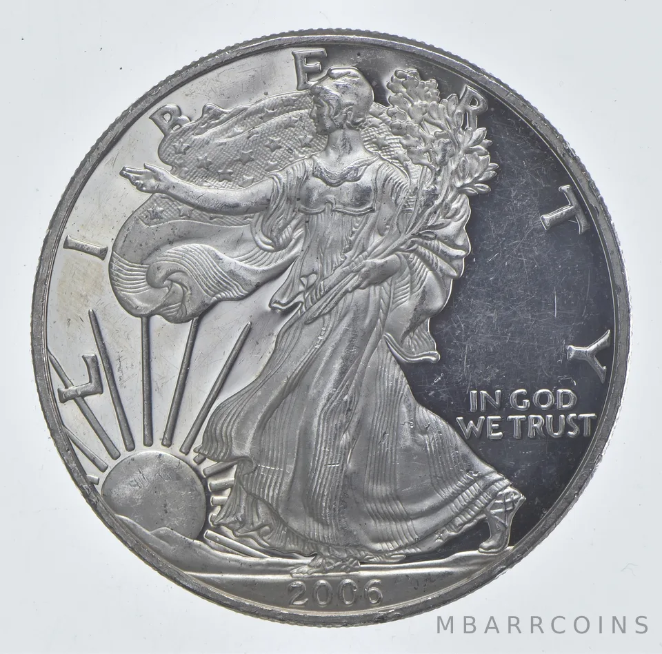 Better Date 2006 American Silver Eagle 1 Troy Oz .999 Fine Silver *569