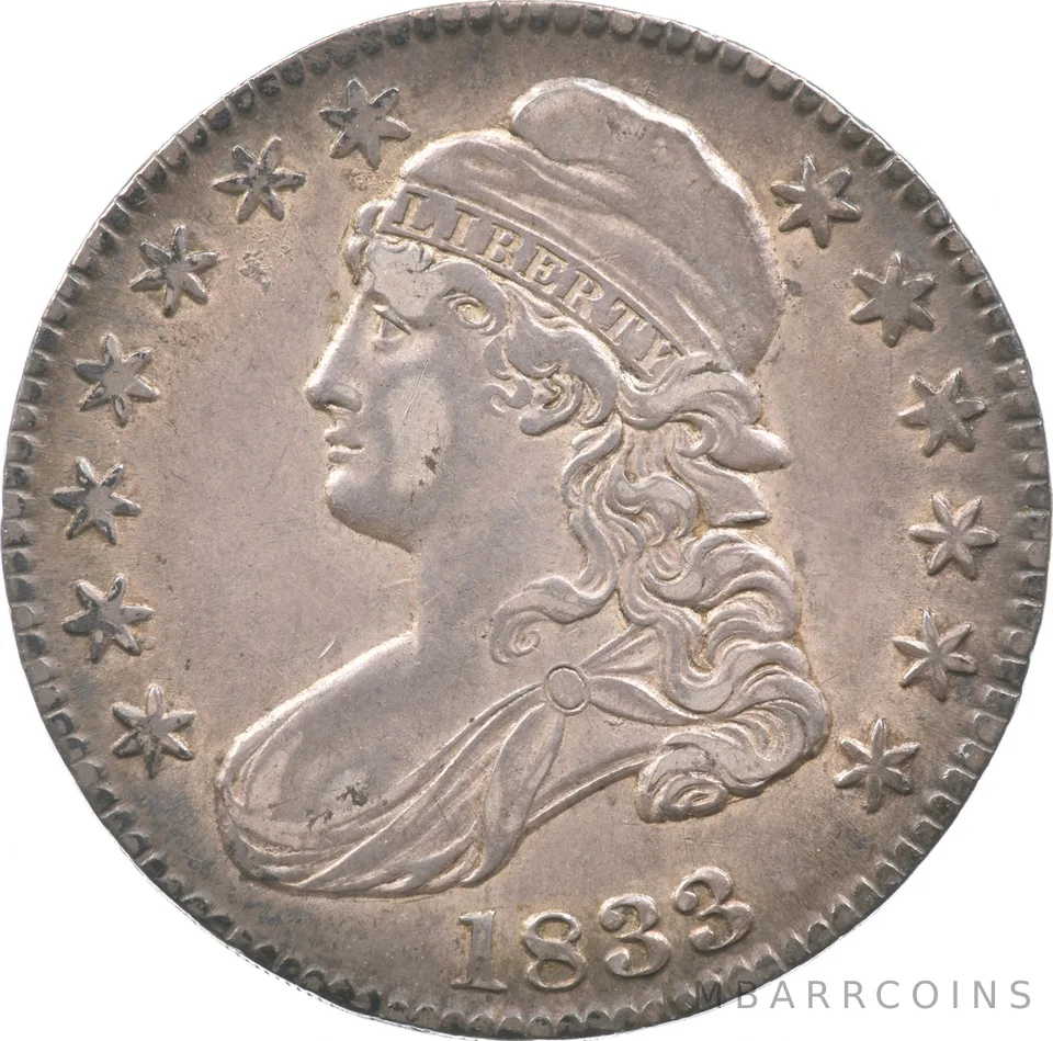 1833 Capped Bust Half Dollar *4709