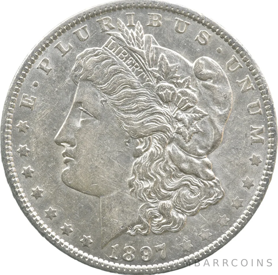 1897-O Morgan Silver Dollar a0716