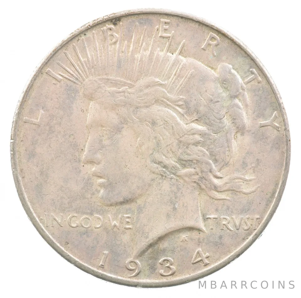 1934-D Peace Silver Dollar *6391
