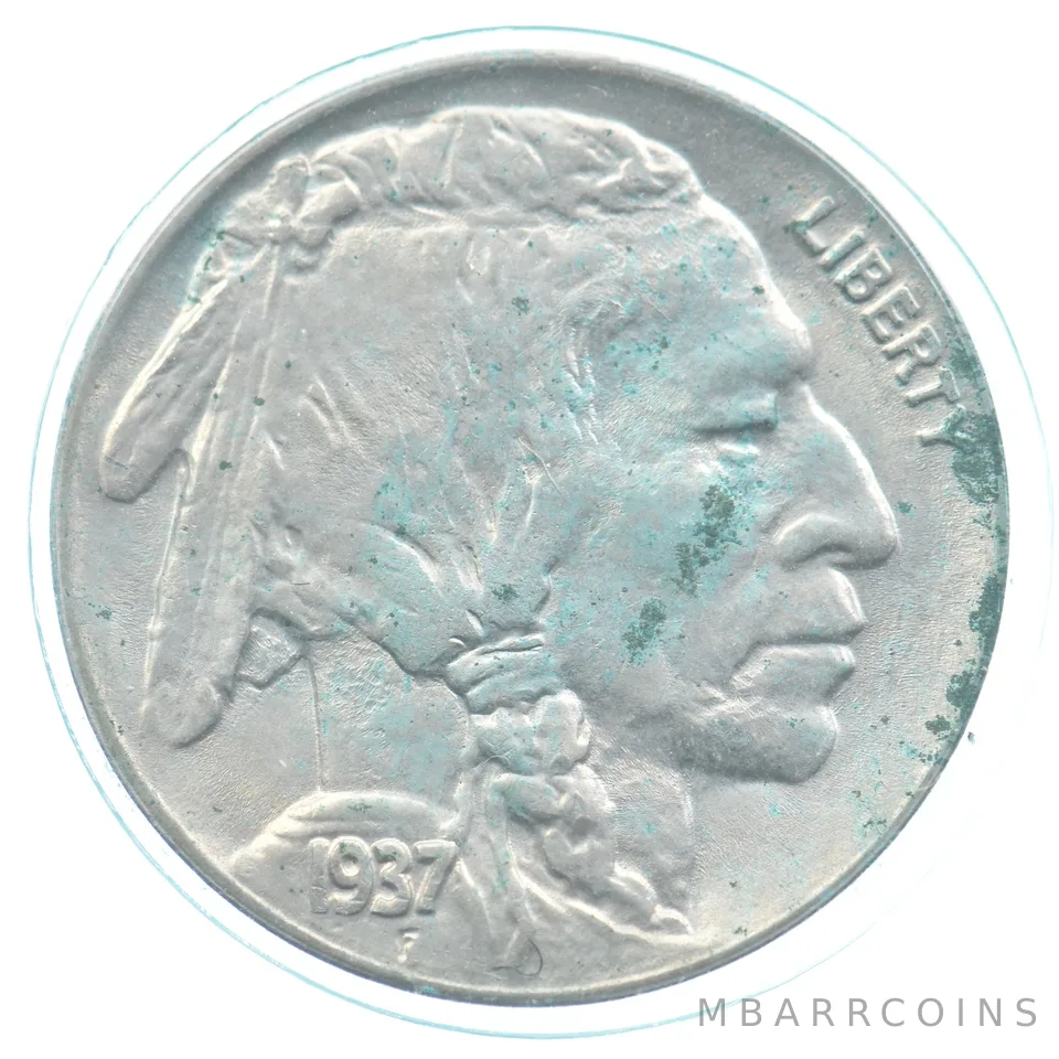 1937-D Indian Head Buffalo Nickel *2077