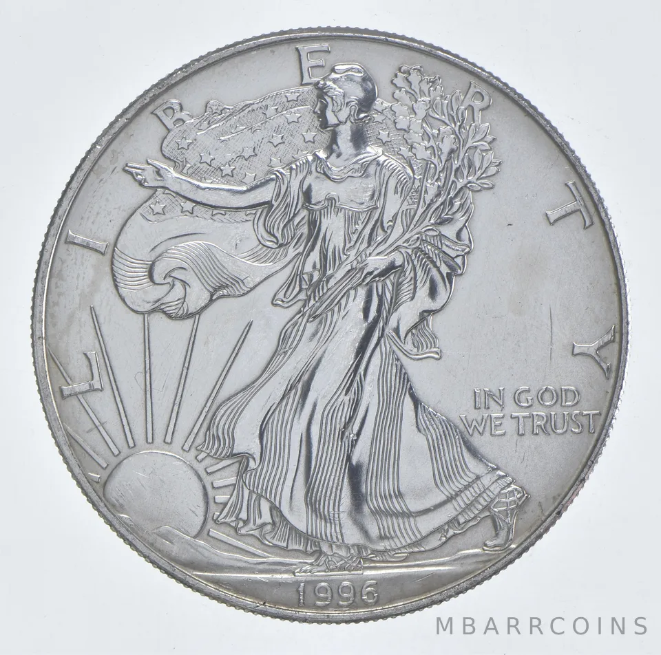 Better Date 1996 American Silver Eagle 1 Troy Oz .999 Fine Silver *157