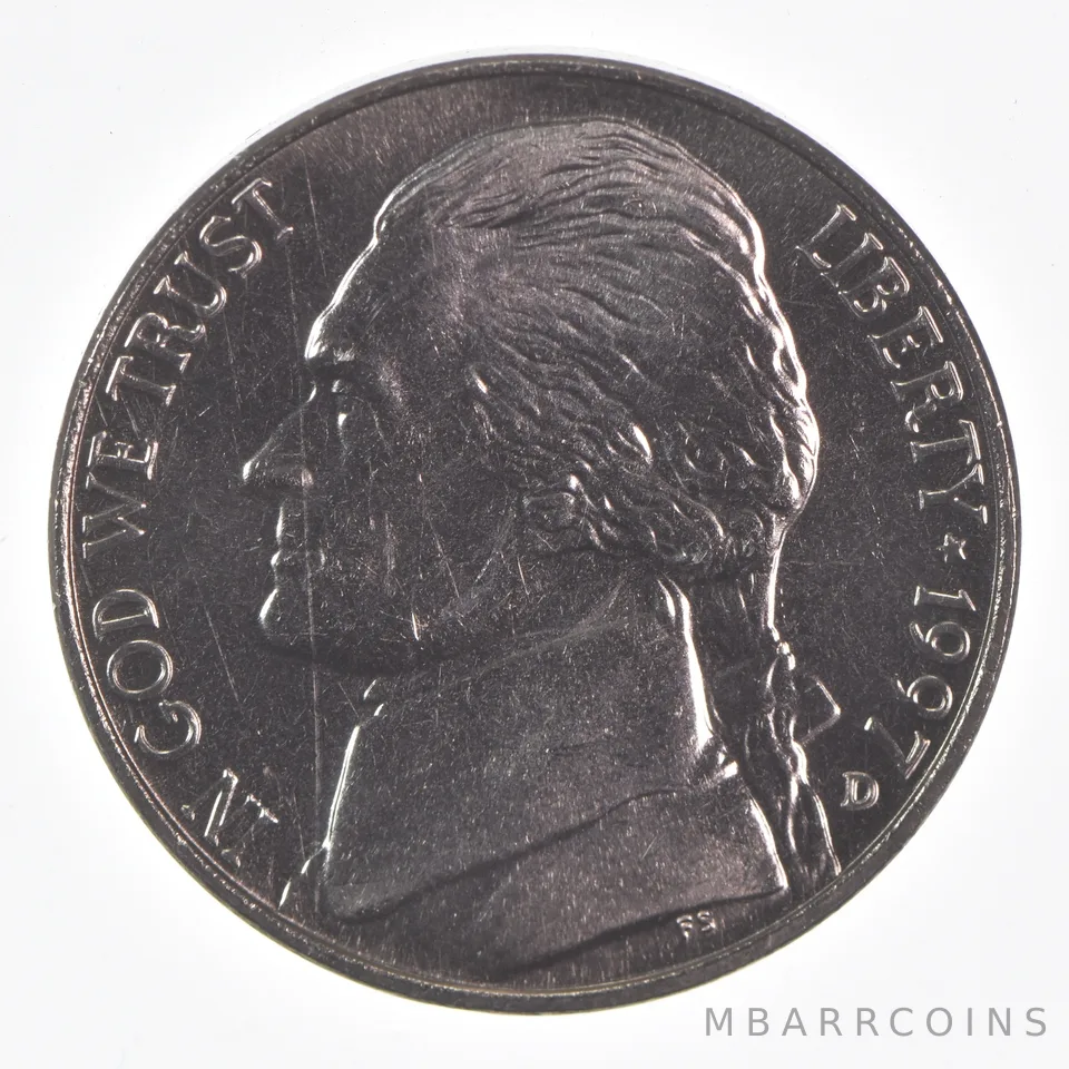 1997-D Jefferson Nickel Unc
