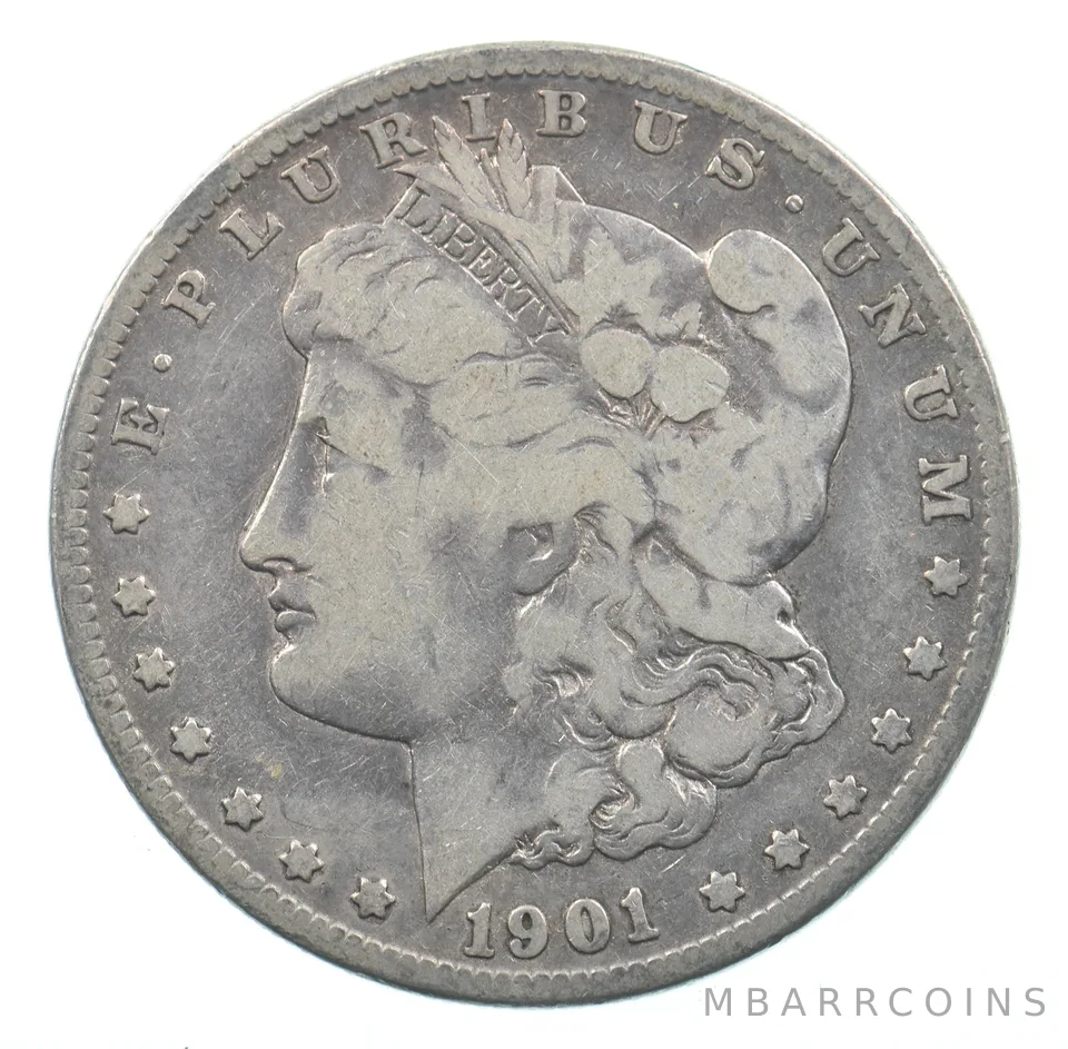 Early - 1901-O Morgan Silver Dollar - 90% US Coin *586