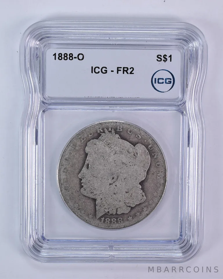 1888-O Morgan Silver Dollar FR2 ICG Lowball