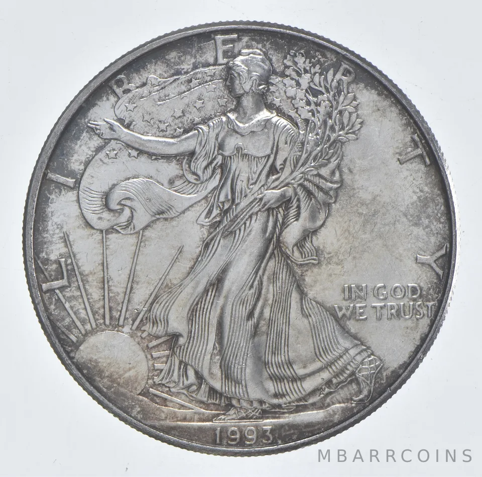 Better Date 1993 American Silver Eagle 1 Troy Oz .999 Fine Silver *120