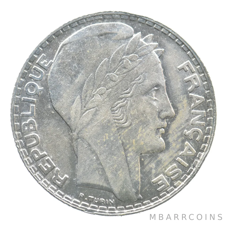 1930 France 10 Francs *6506