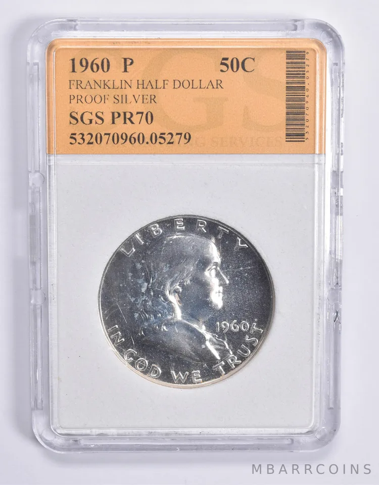 1960-P Franklin Silver Half Dollar *1784