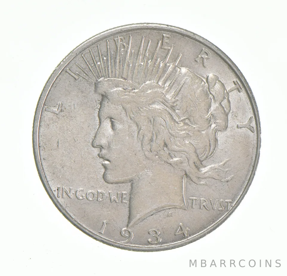 1934-D Peace Silver Dollar *3278