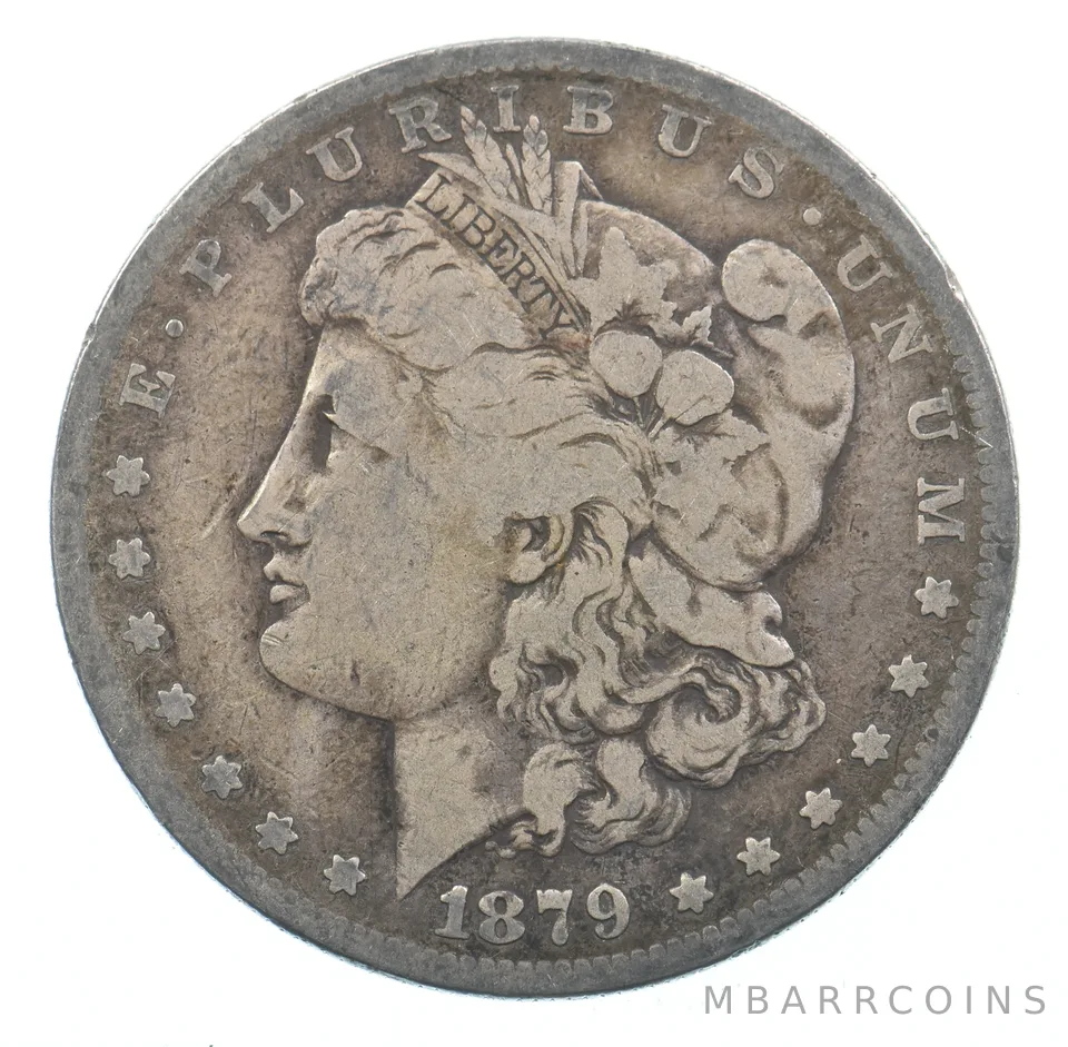 Early - 1879-S Morgan Silver Dollar - 90% US Coin *588