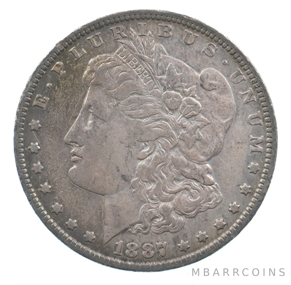 Early - 1887-O Morgan Silver Dollar - 90% US Coin *884
