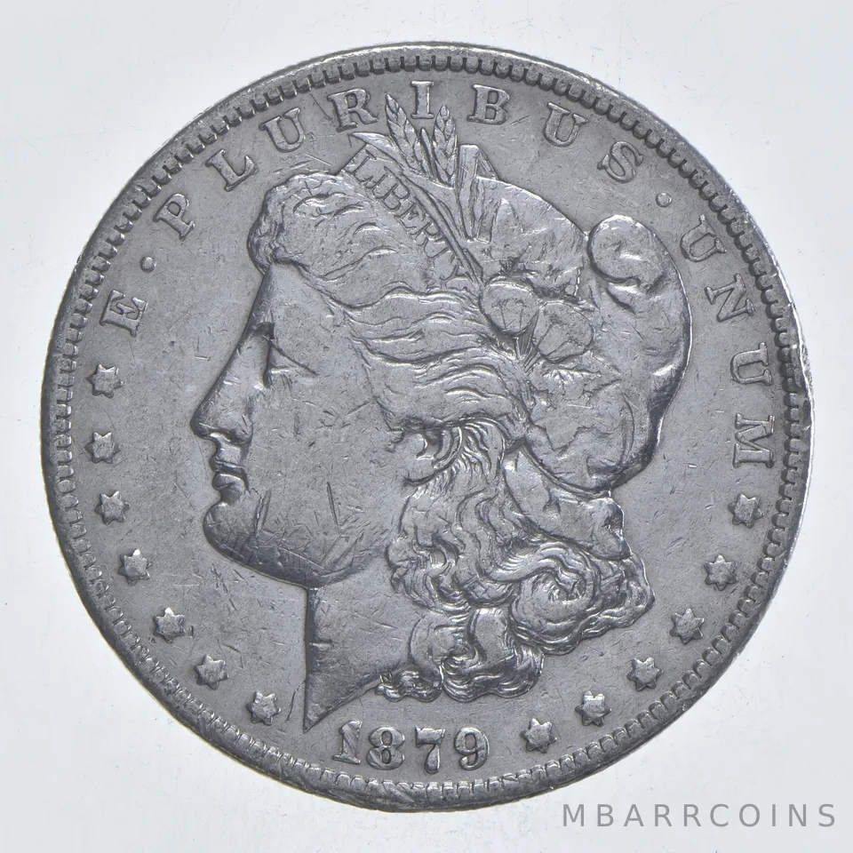 Early - 1879-S Morgan Silver Dollar - 90% US Coin *163