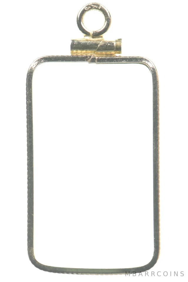 14kt Gold Bezel 1/4 Oz Bar 1.3g *5250