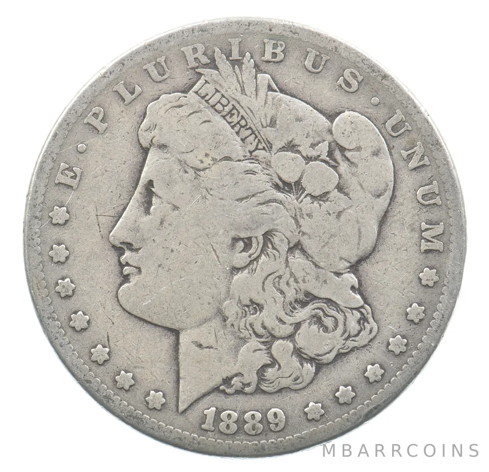 1889-CC Morgan Silver Dollar *9986