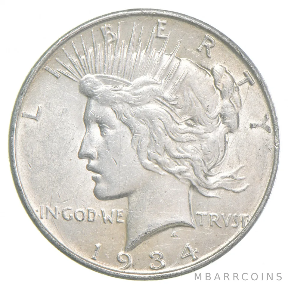 1934-D Peace Silver Dollar *2312