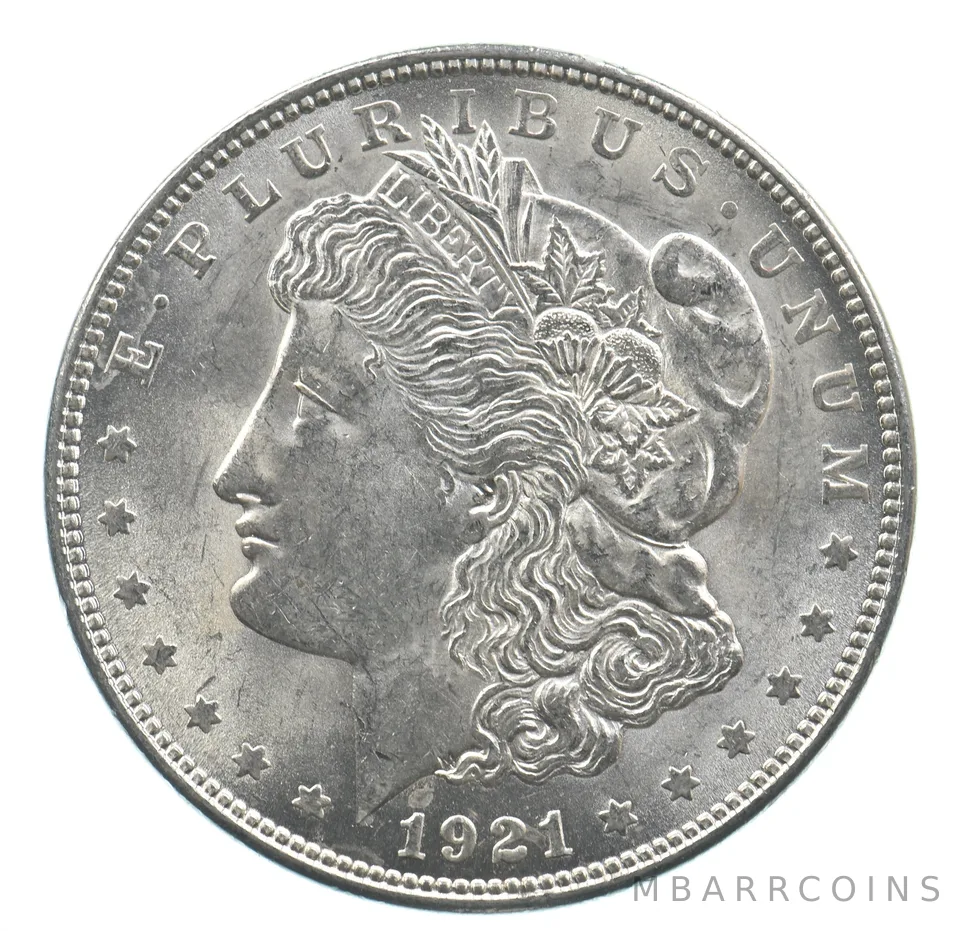 Early - 1921 Morgan Silver Dollar - 90% US Coin *427