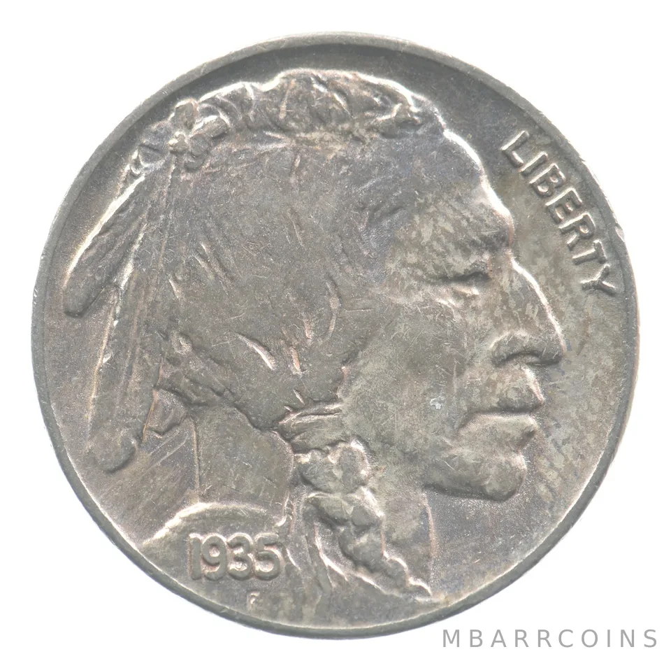 1935-S Indian Head Buffalo Nickel *9378