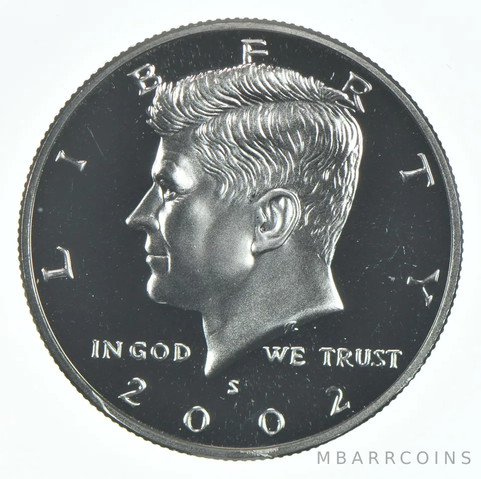 2002-S Kennedy Half Dollar CLAD Proof