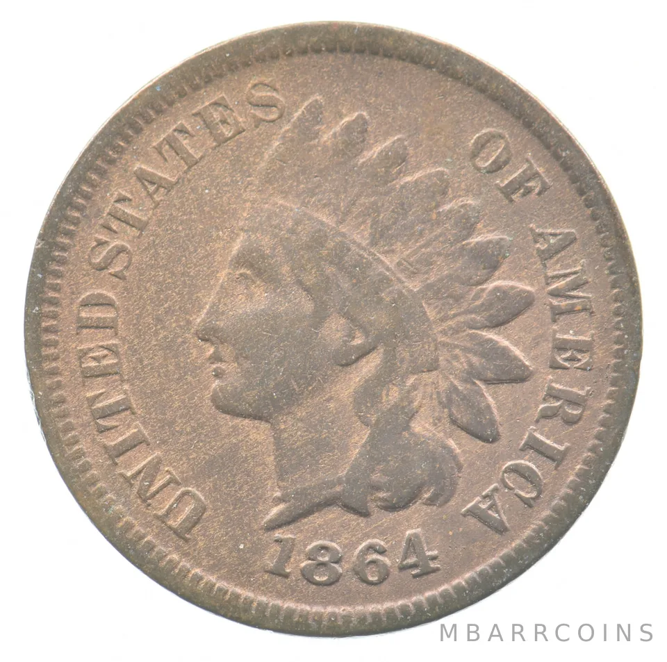 1864 L Indian Head Cent *7524