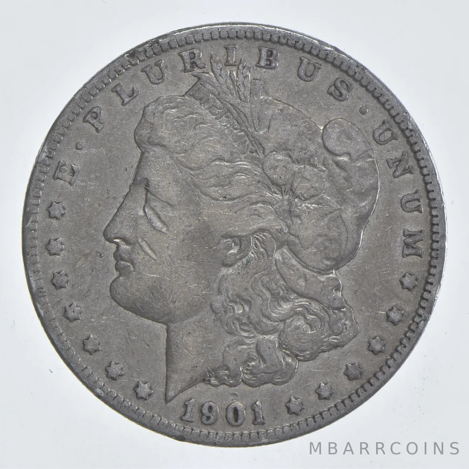Early - 1901-O Morgan Silver Dollar - 90% US Coin *768