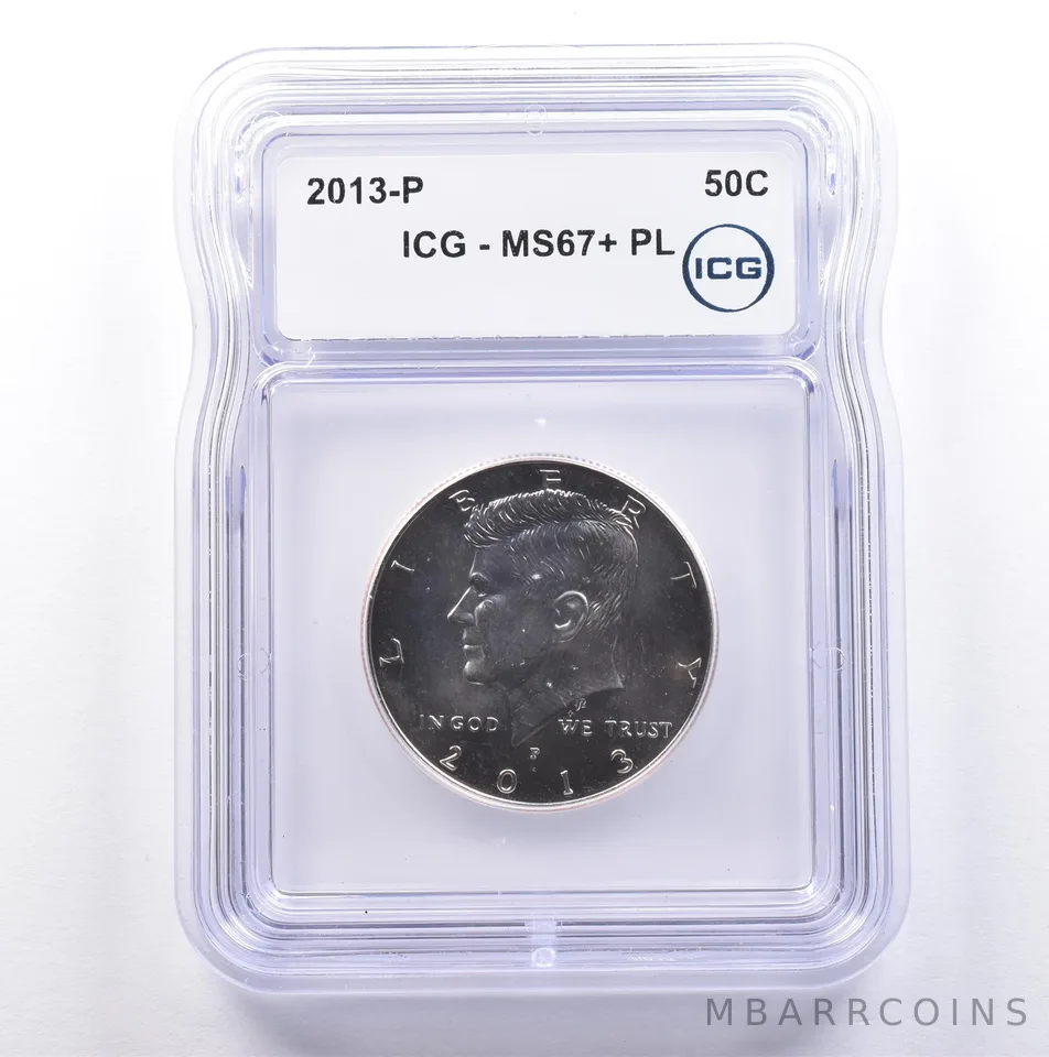 2013-P Kennedy Half Dollar MS67+ PL ICG *9090