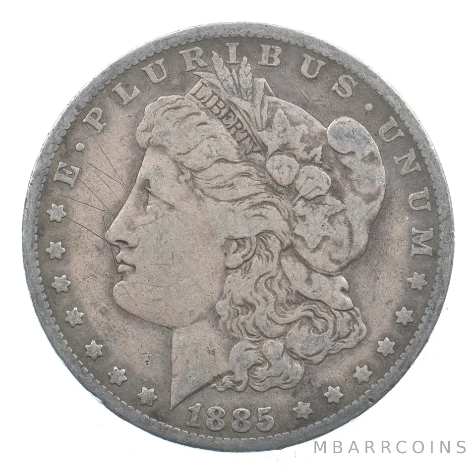 Early - 1885-O Morgan Silver Dollar - 90% US Coin *619