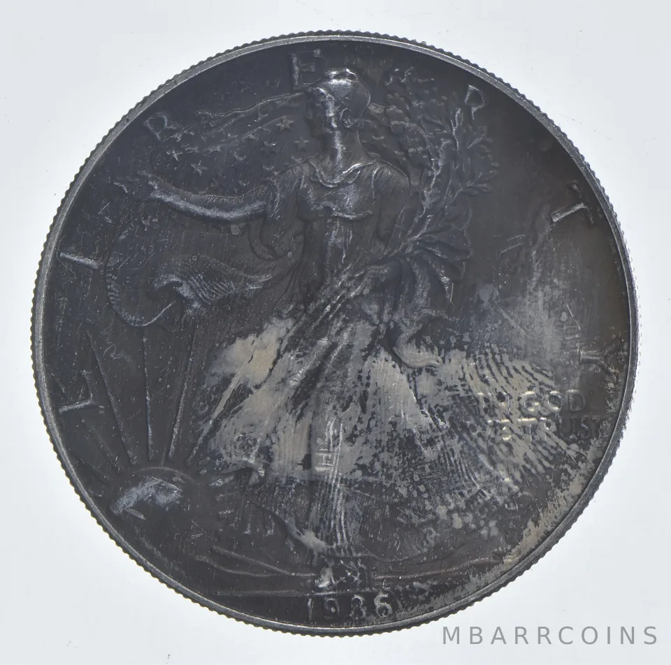Better Date 1986 American Silver Eagle 1 Troy Oz .999 Fine Silver *123