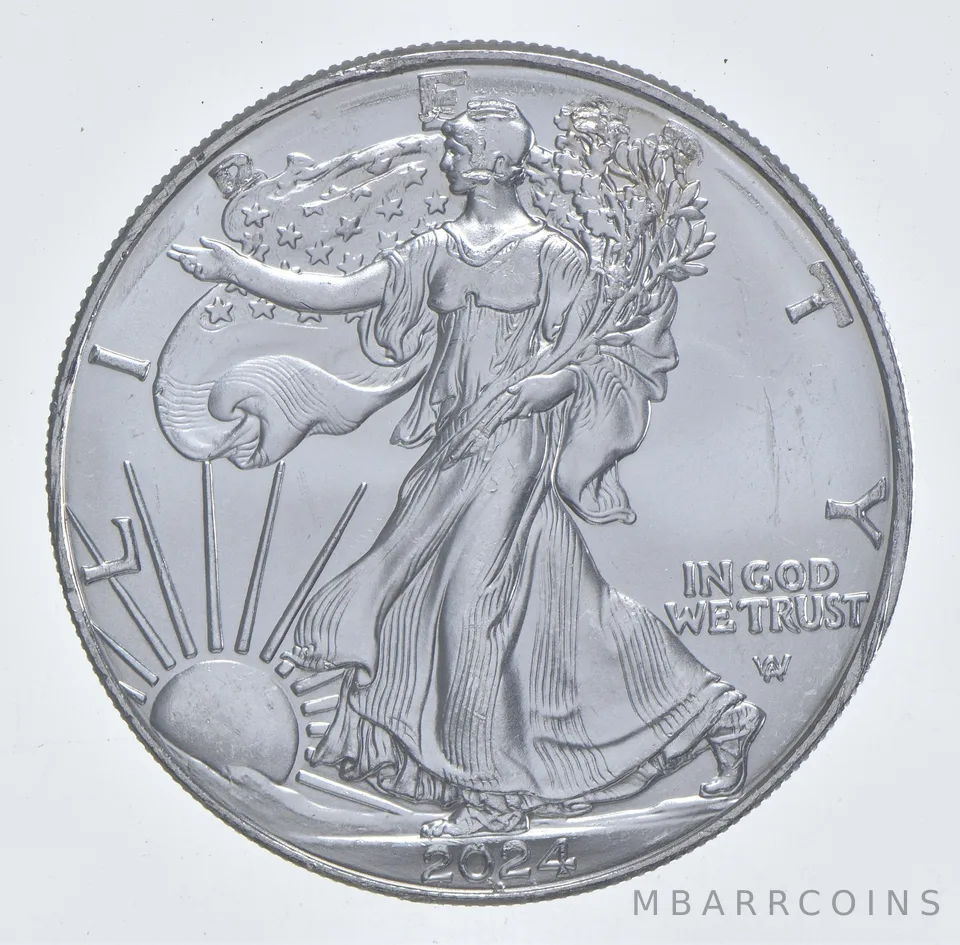 Better Date 2024 American Silver Eagle 1 Troy Oz .999 Fine Silver *437