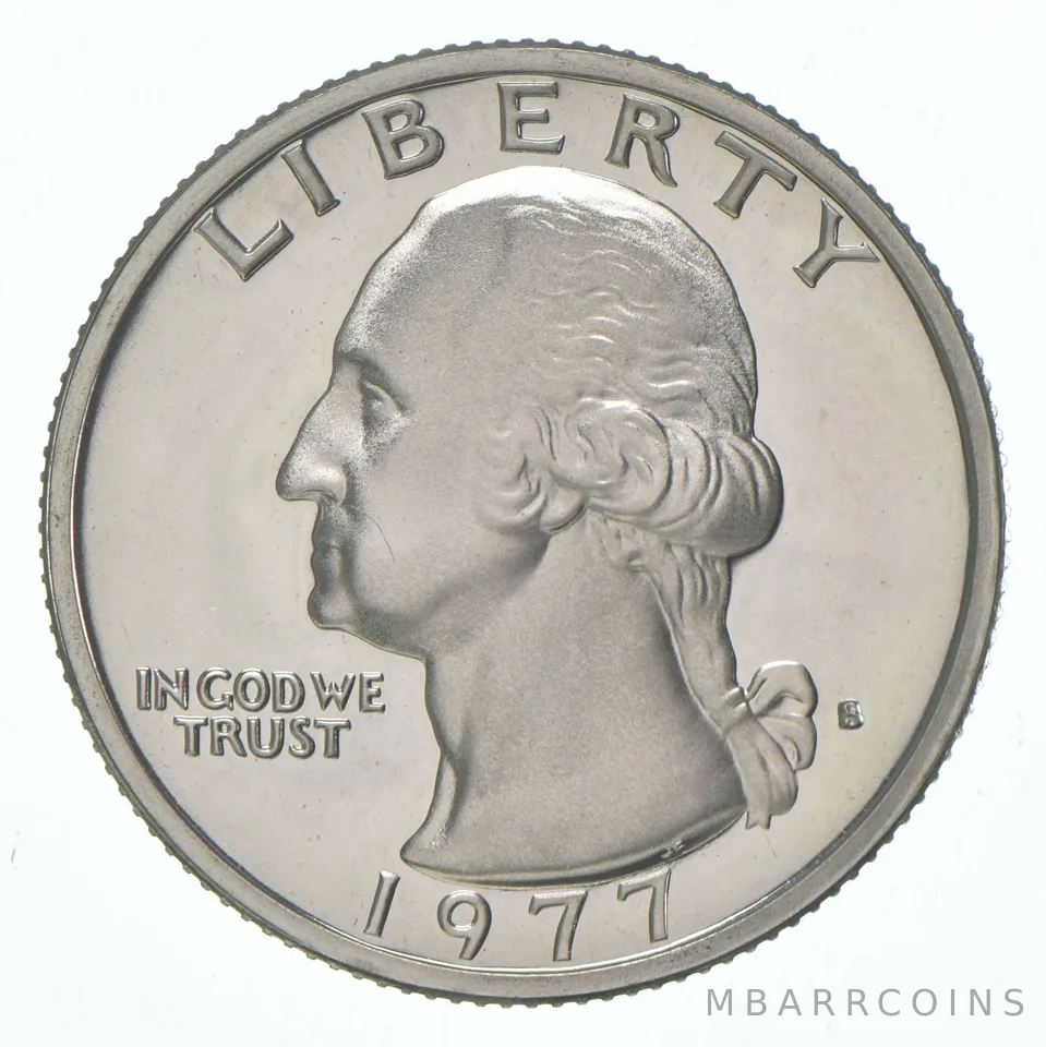 1977-S Washington Quarter CLAD Proof