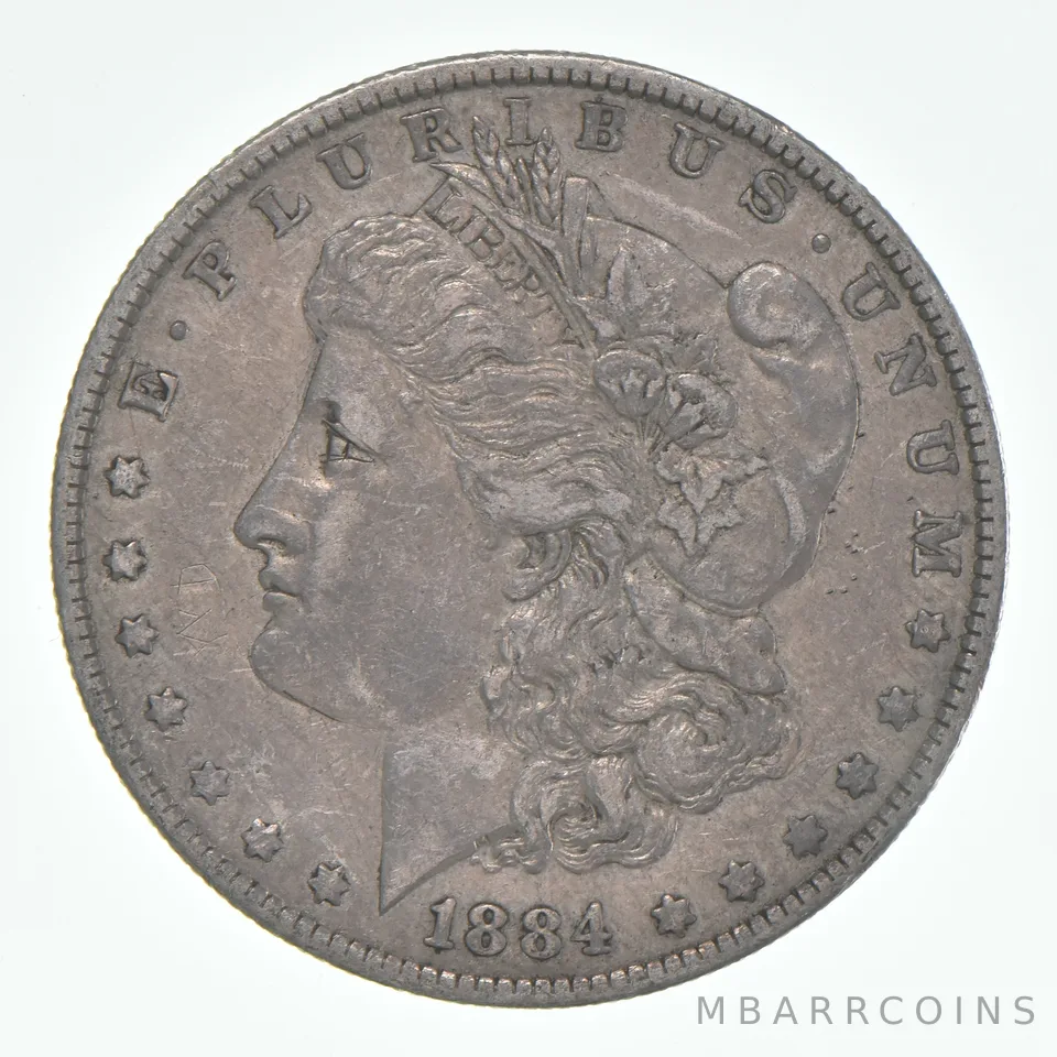 VF 1884-O Morgan Silver Dollar (1 coin)