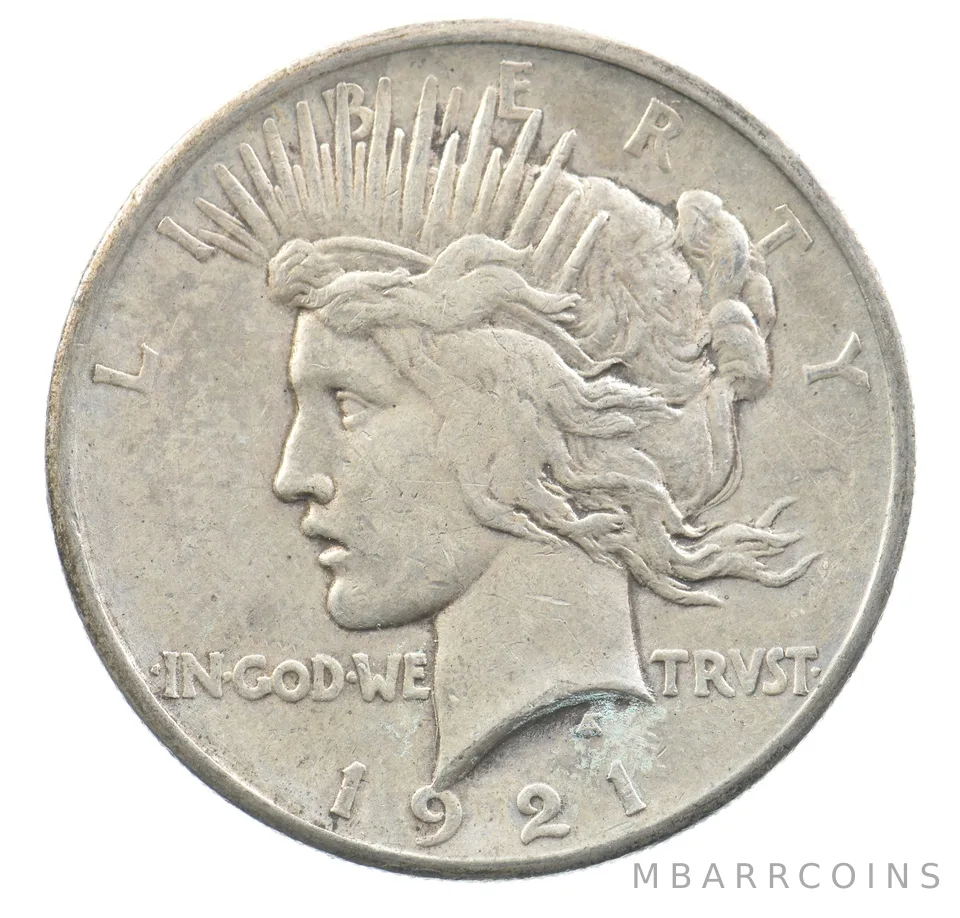 1921 Peace Silver Dollar High Relief *4659