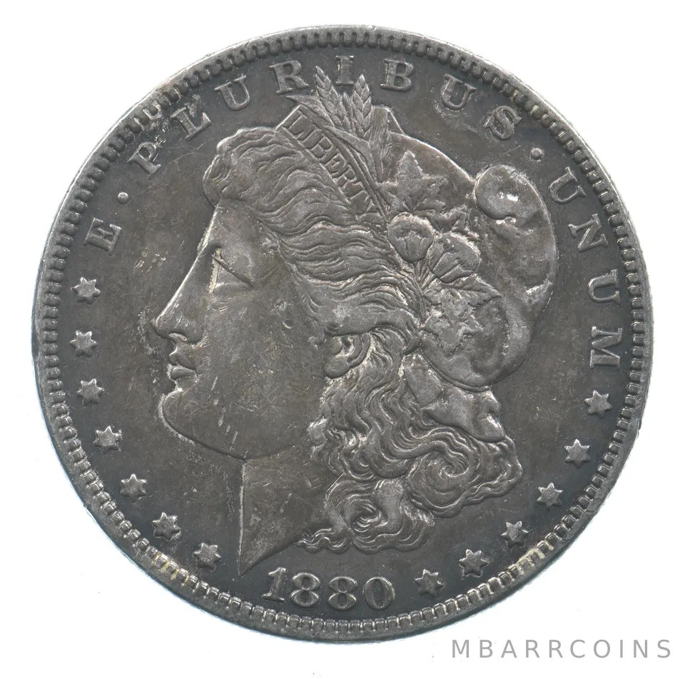 Early - 1880 Morgan Silver Dollar - 90% US Coin *065