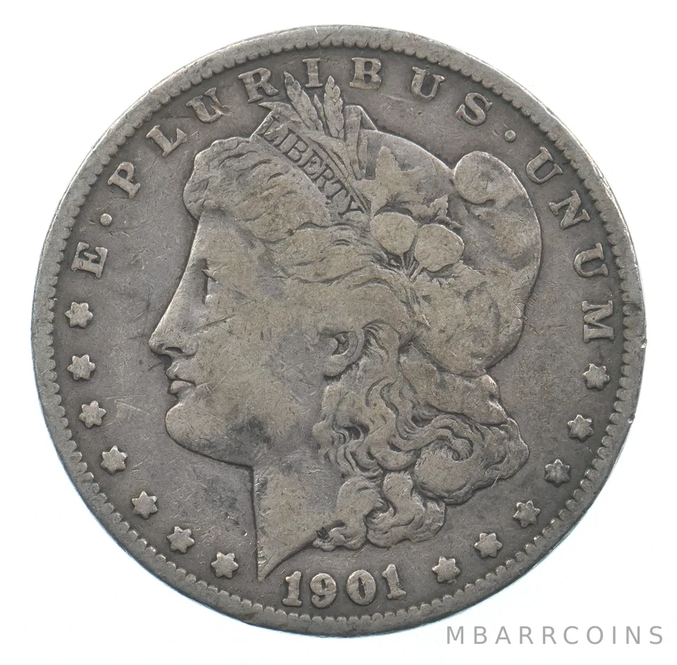 Early - 1901-O Morgan Silver Dollar - 90% US Coin *440