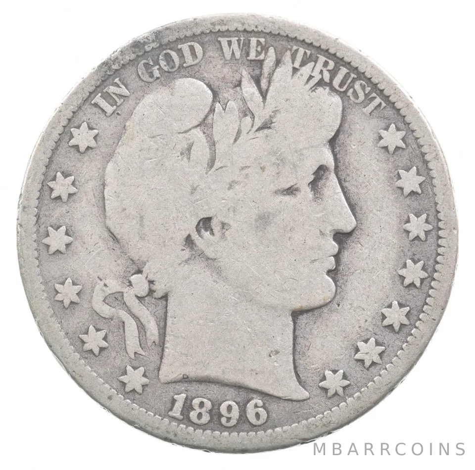 1896-S Barber Half Dollar *6704