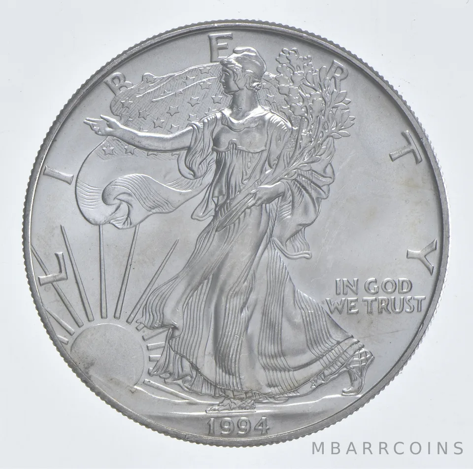 Better Date 1994 American Silver Eagle 1 Troy Oz .999 Fine Silver *019